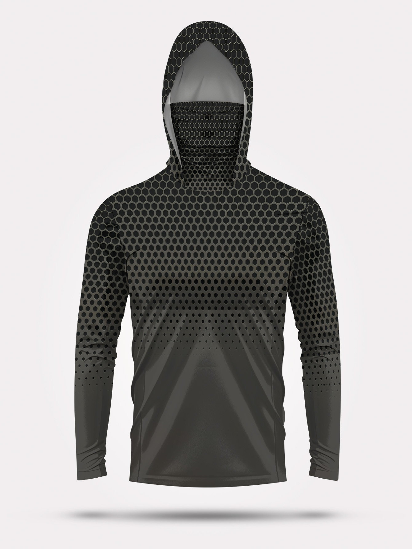 Fishing Shirt Uv Protection - Camisa de pesca con capucha para