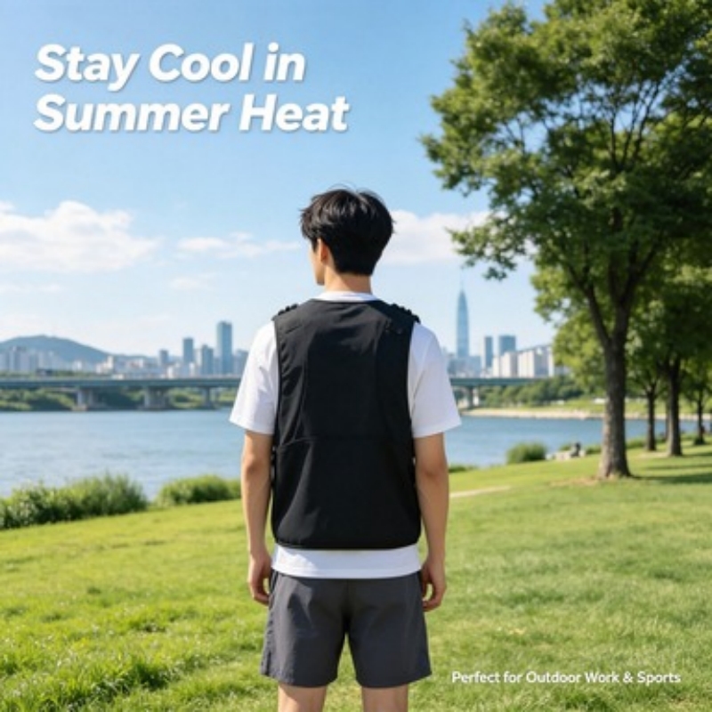 Fishing Vest - Chaleco de refrigeración por agua con