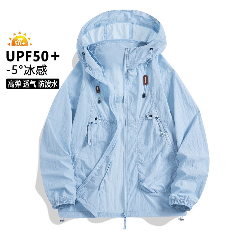 Fishing Jacket Waterproof - Chaqueta de Protección Solar para Hombre