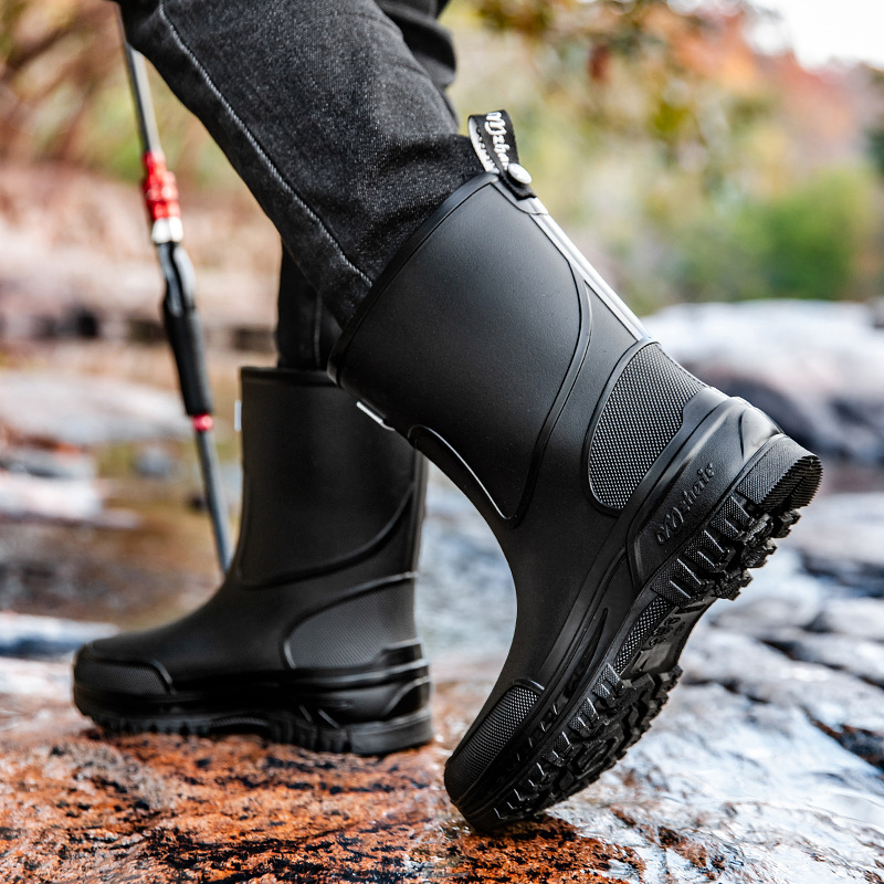 Botas de lluvia de suela grues - Fishing Boots reseña y precio