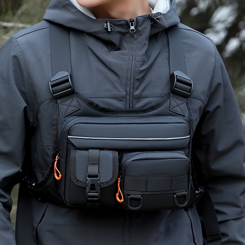 Bolsa táctica de pecho para ho - Fishing Vest reseña y precio