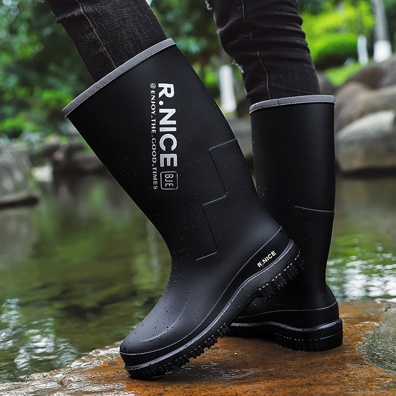 Botas de lluvia para hombre, d - Fishing Boots reseña y precio
