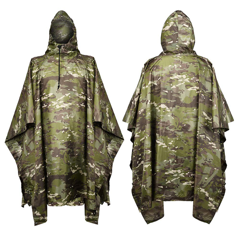 Impermeable de Camuflaje Tácti - Fishing Rain Suit reseña y precio