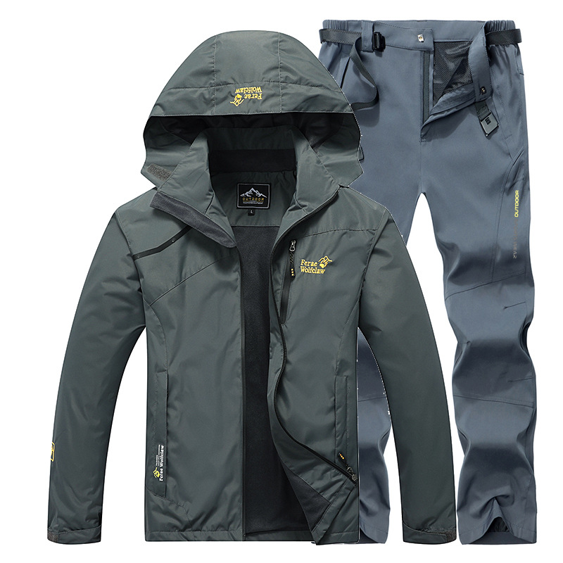 Traje de pesca impermeable, ch - Fishing Rain Suit reseña y precio