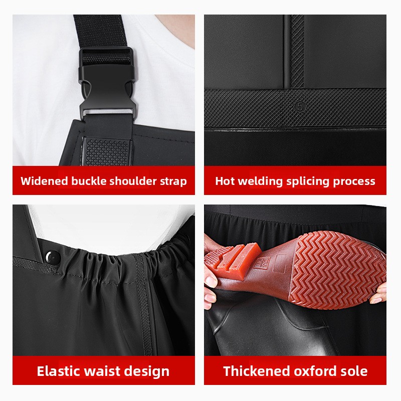 Pantalones de Pesca de PVC con - Fishing Waders reseña y precio
