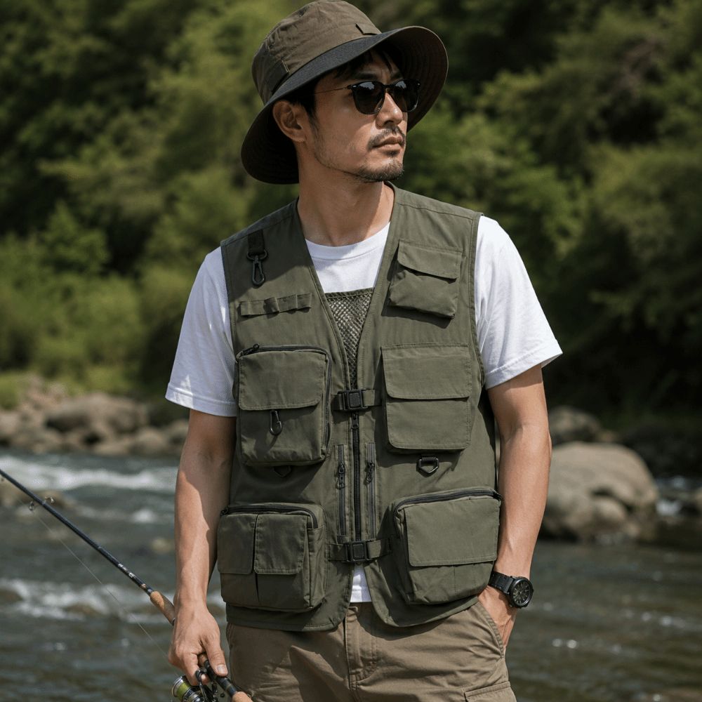 Chaleco de Pesca Impermeable I - Fishing Vest reseña y precio