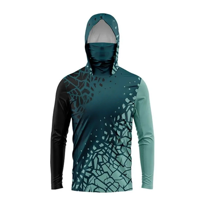 Camiseta de pesca MALFC Hood,  - Fishing Shirt Uv Protection reseña y precio