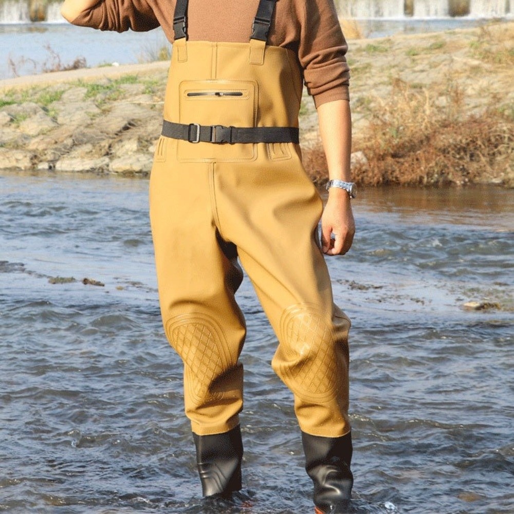 Traje de Pesca de PVC Útil con - Fishing Waders reseña y precio