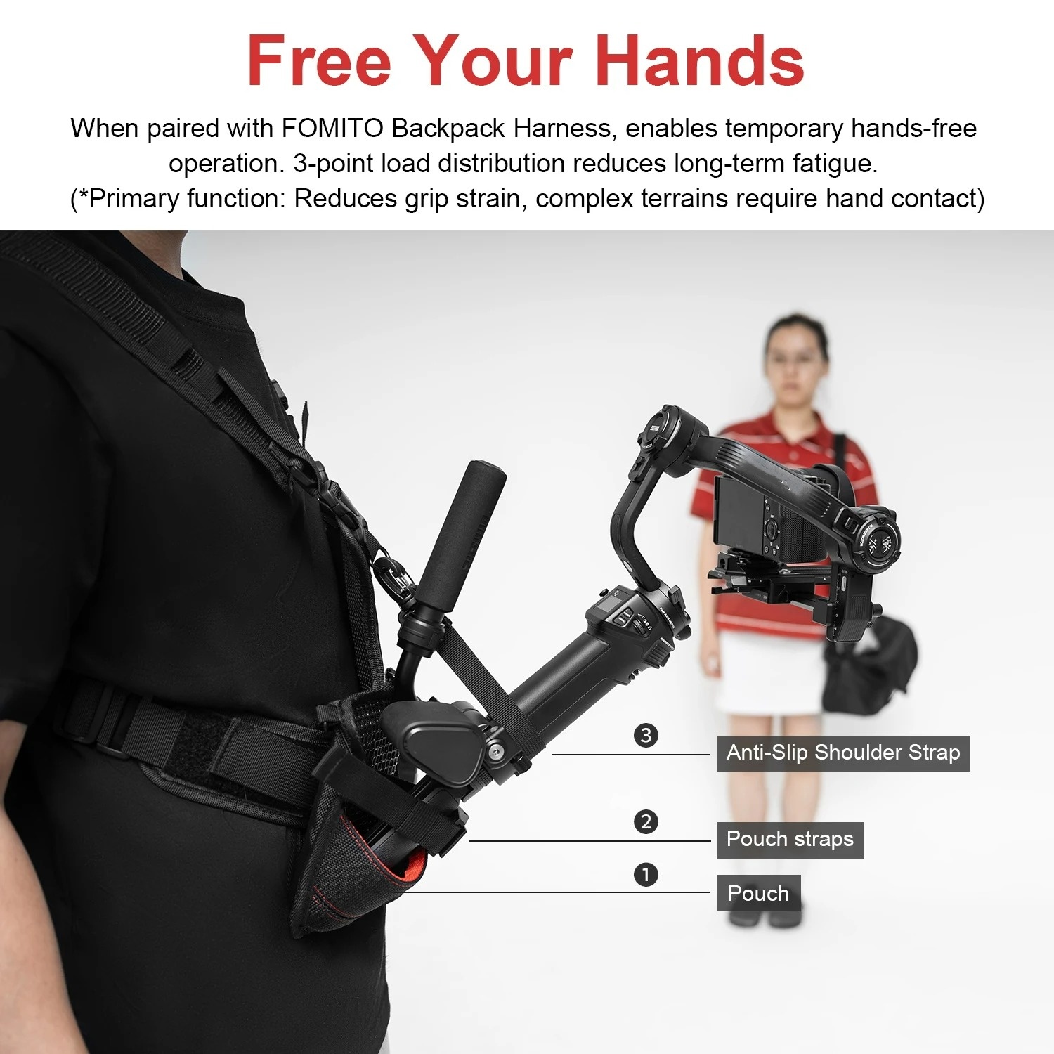Soporte de Hombro para Cámara  - Fishing Belt reseña y precio